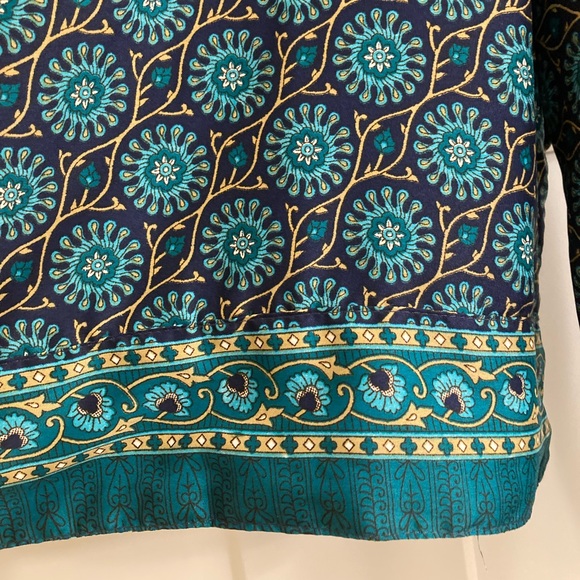 Aller Simplement Kimono Printed Blouse - Picture 8 of 8